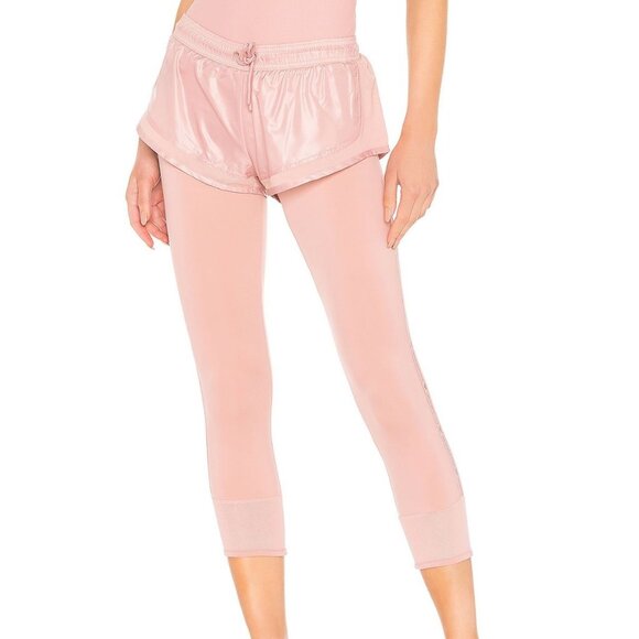 Adidas by Stella McCartney Pink Shorts over Leggings S - Picture 9 of 9
